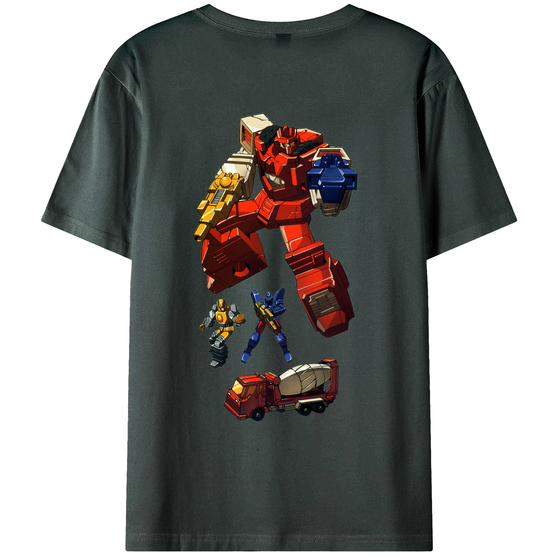 （画像用）  綿100％ メンズ半袖Tシャツ（バックプリント） 通気性